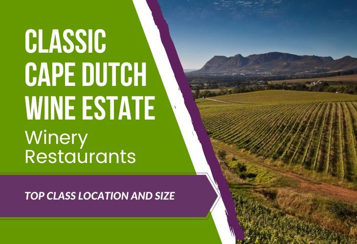 Classic Cape Dutch Wine Estate | AGF0481